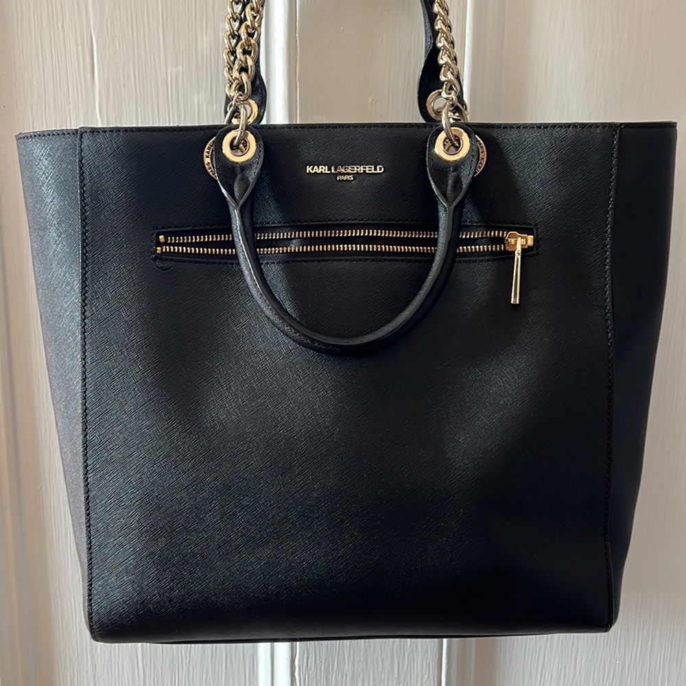 Karl Lagerfeld Black Tote